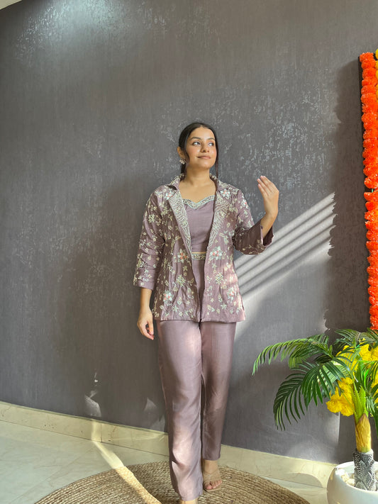 Premium handwork jacket set