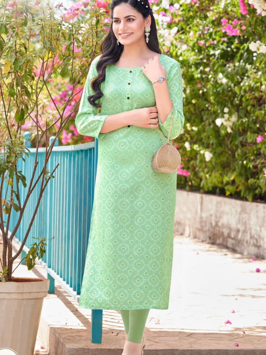 Printed kurtas