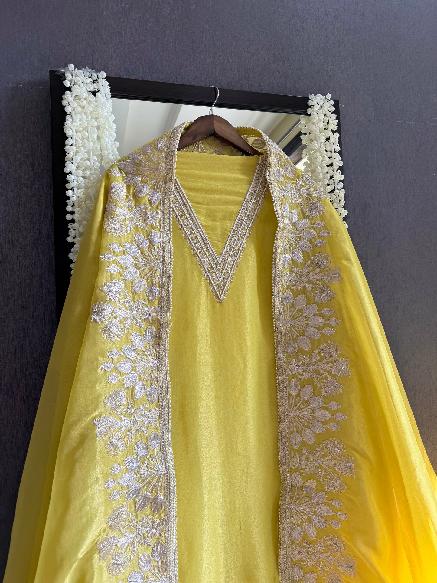 Luxurious Aari work handwork suit