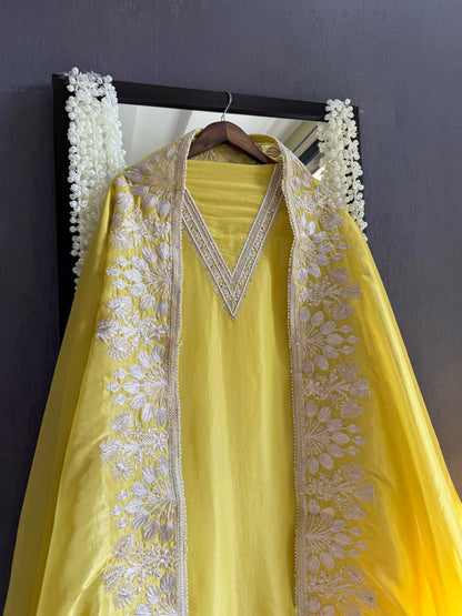 Luxurious Aari work handwork suit