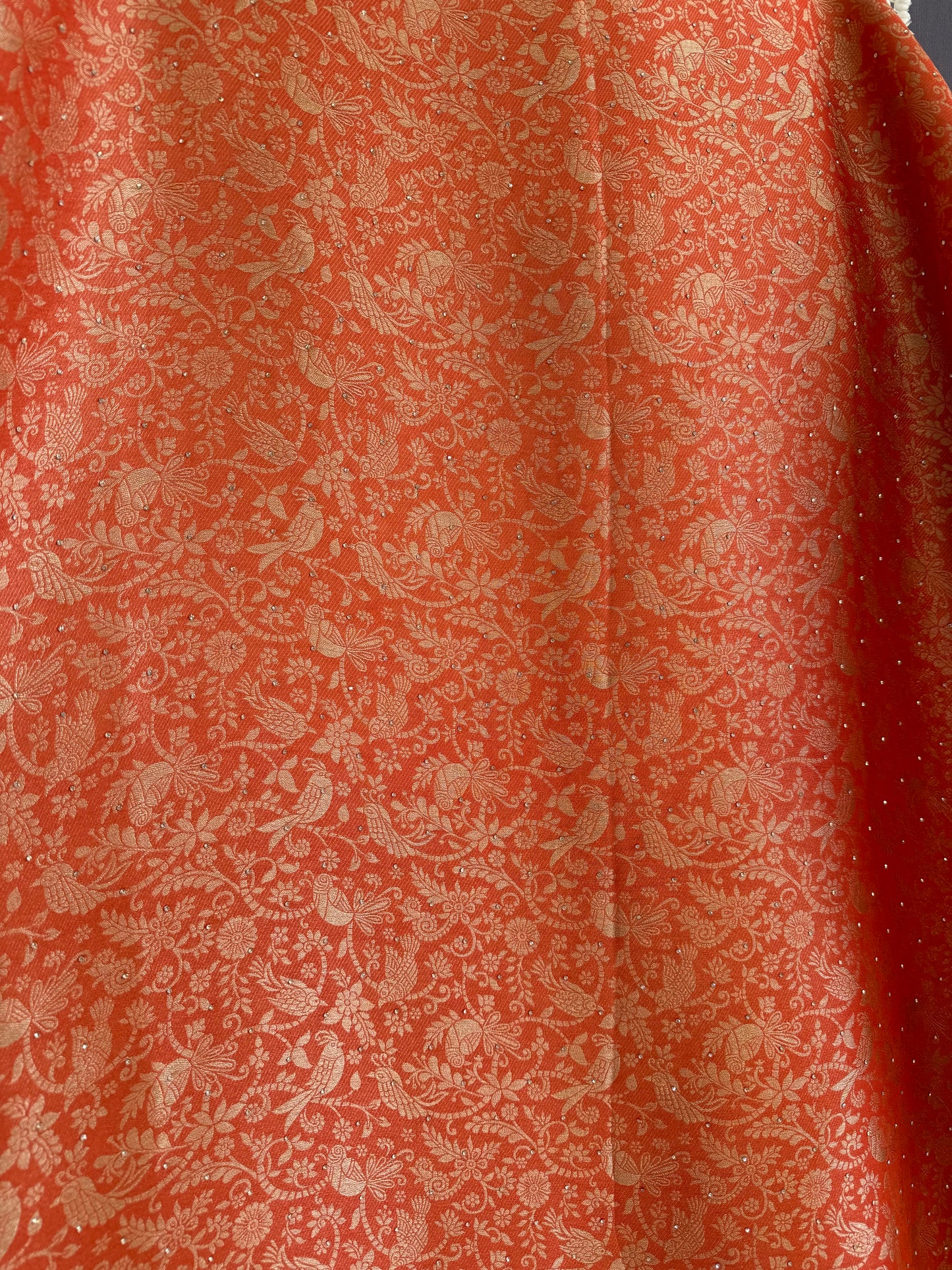 Resham Brocade Benarsi birds suit