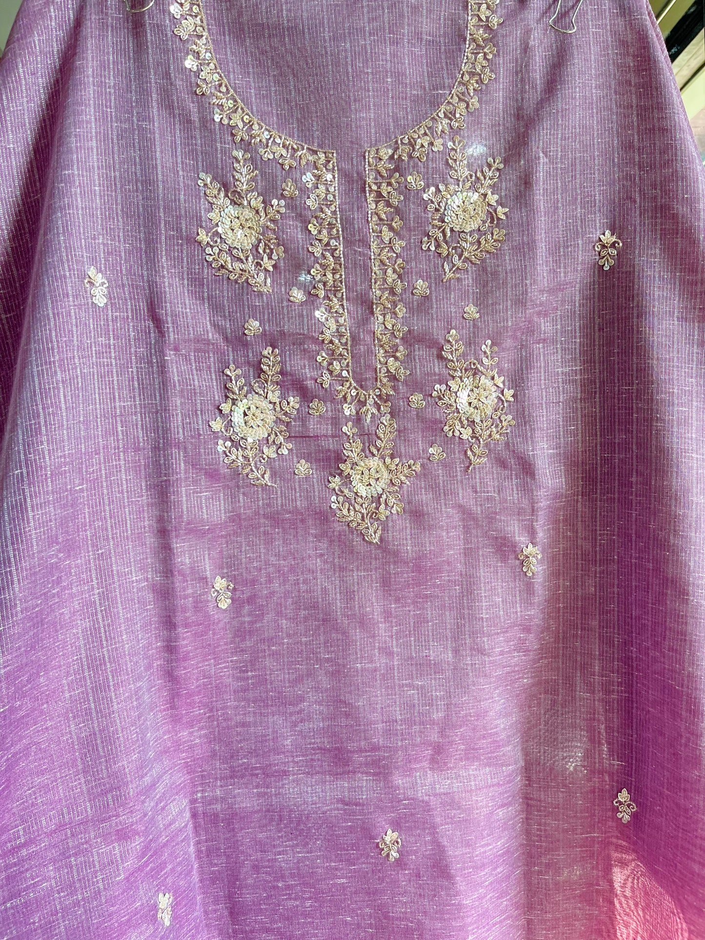 Benarsi kota handwork suit