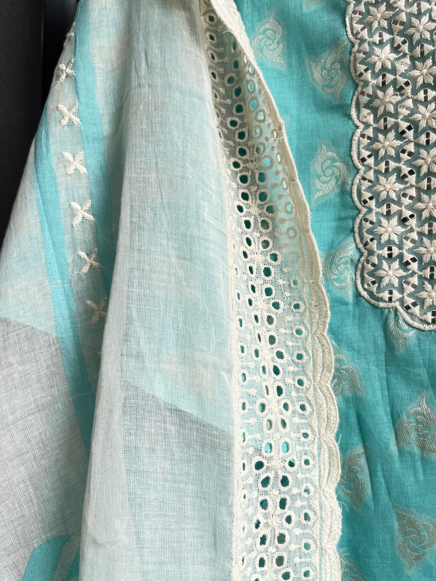 Mulmul schiffili handpainted suits
