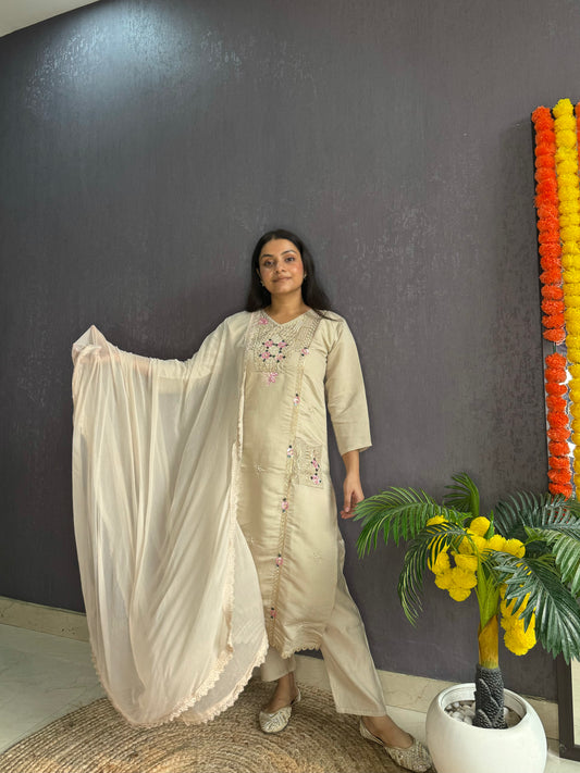 Handwork modal suit sets