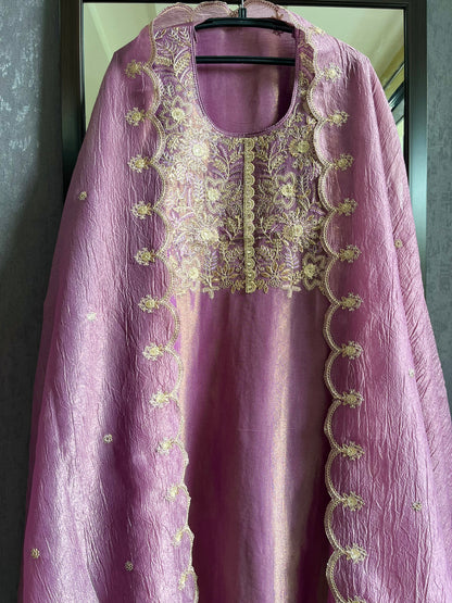 Luxurious Marori aari work suit