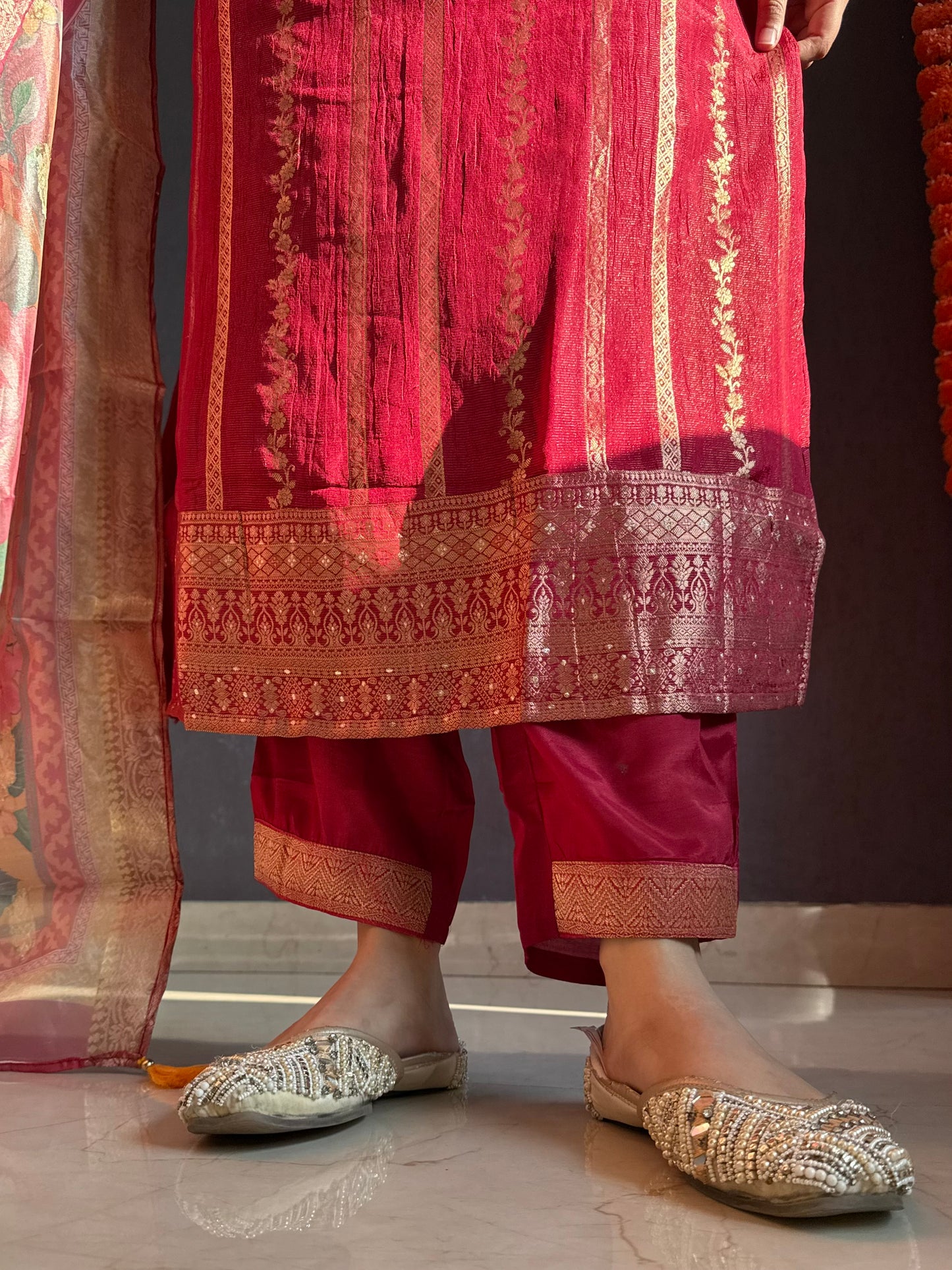 Benarsi silk suit sets