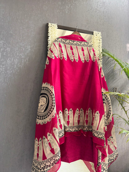 Mulmul cotton raani suit