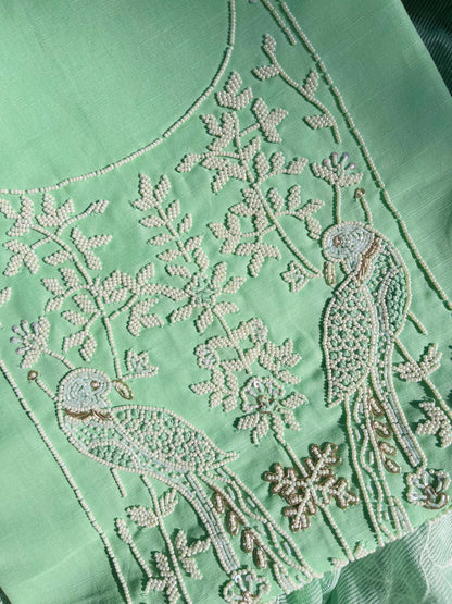 Pearlwork premium cotton suits