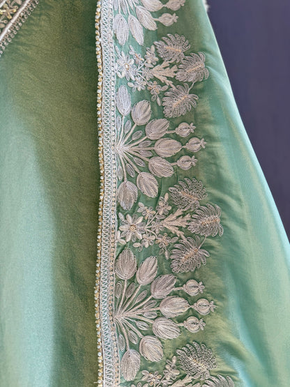 Luxurious Aari work handwork suit