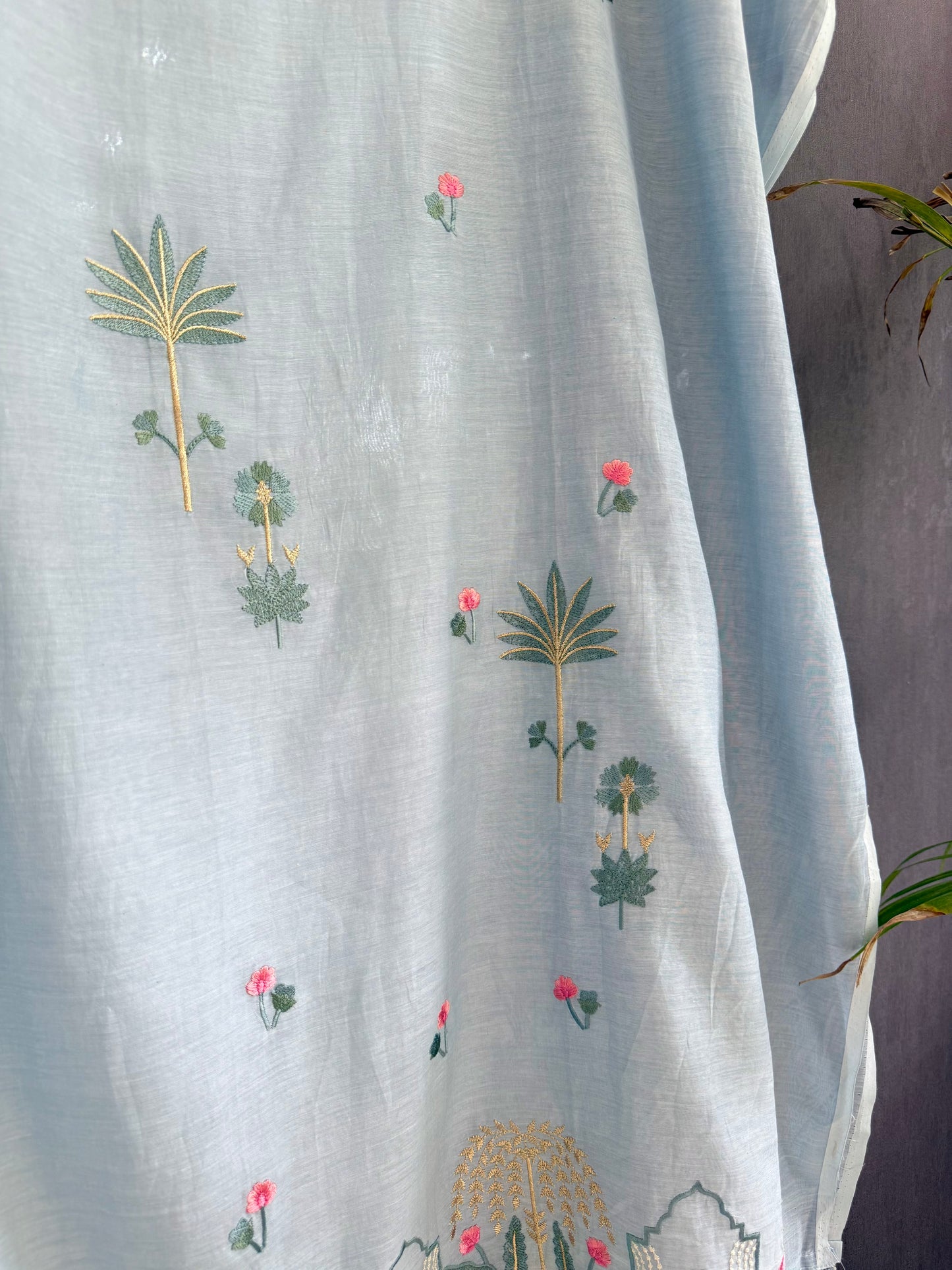 Luxurious Mul chanderi pichwai suit