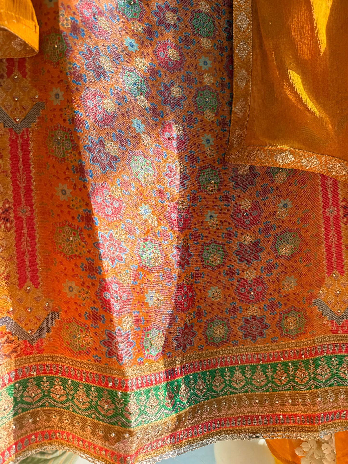Meenakari Benarsi suit