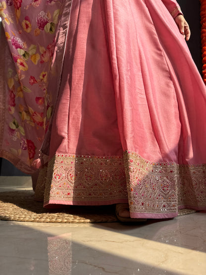 kalidaar Anarkali set