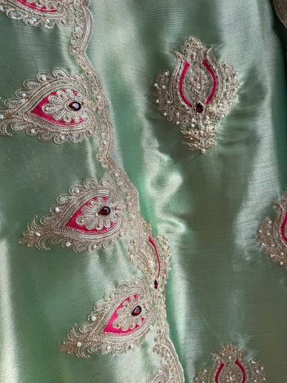 Luxurious bejewelled suit