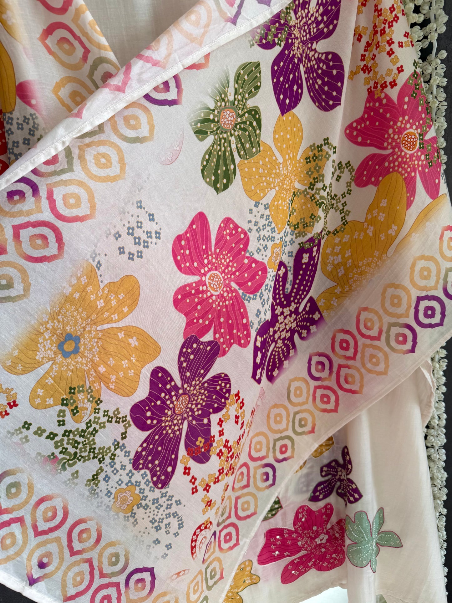 Premium muslin Cotton handwork suit