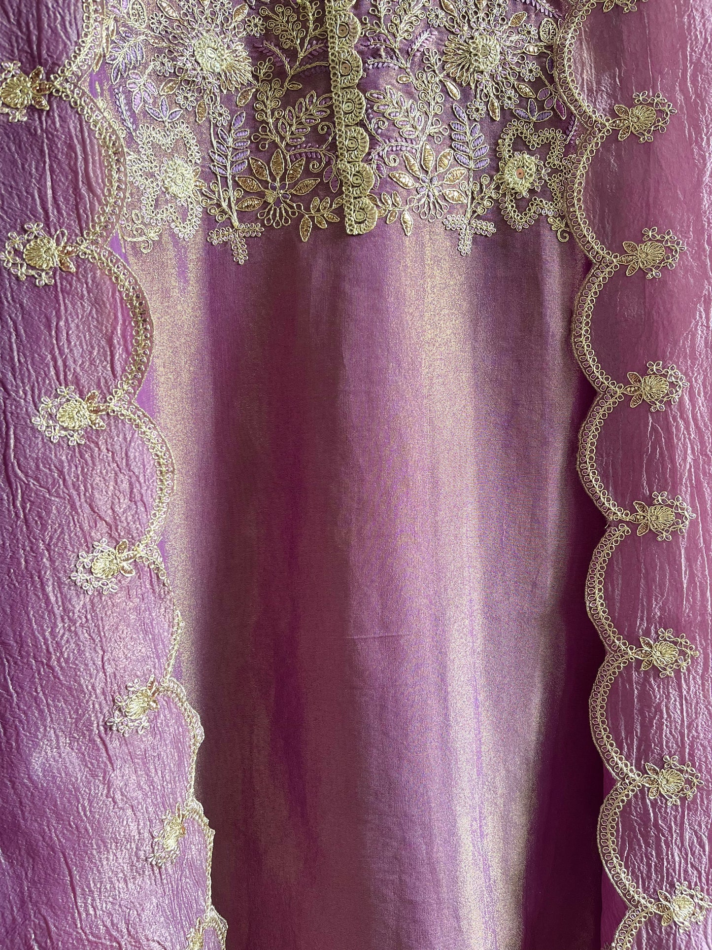 Luxurious Marori aari work suit