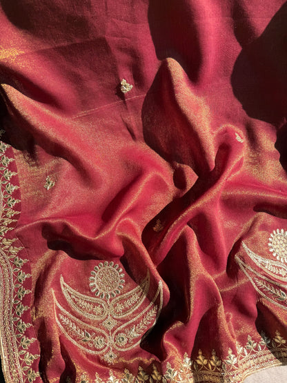 Luxurious Tissue silk suit