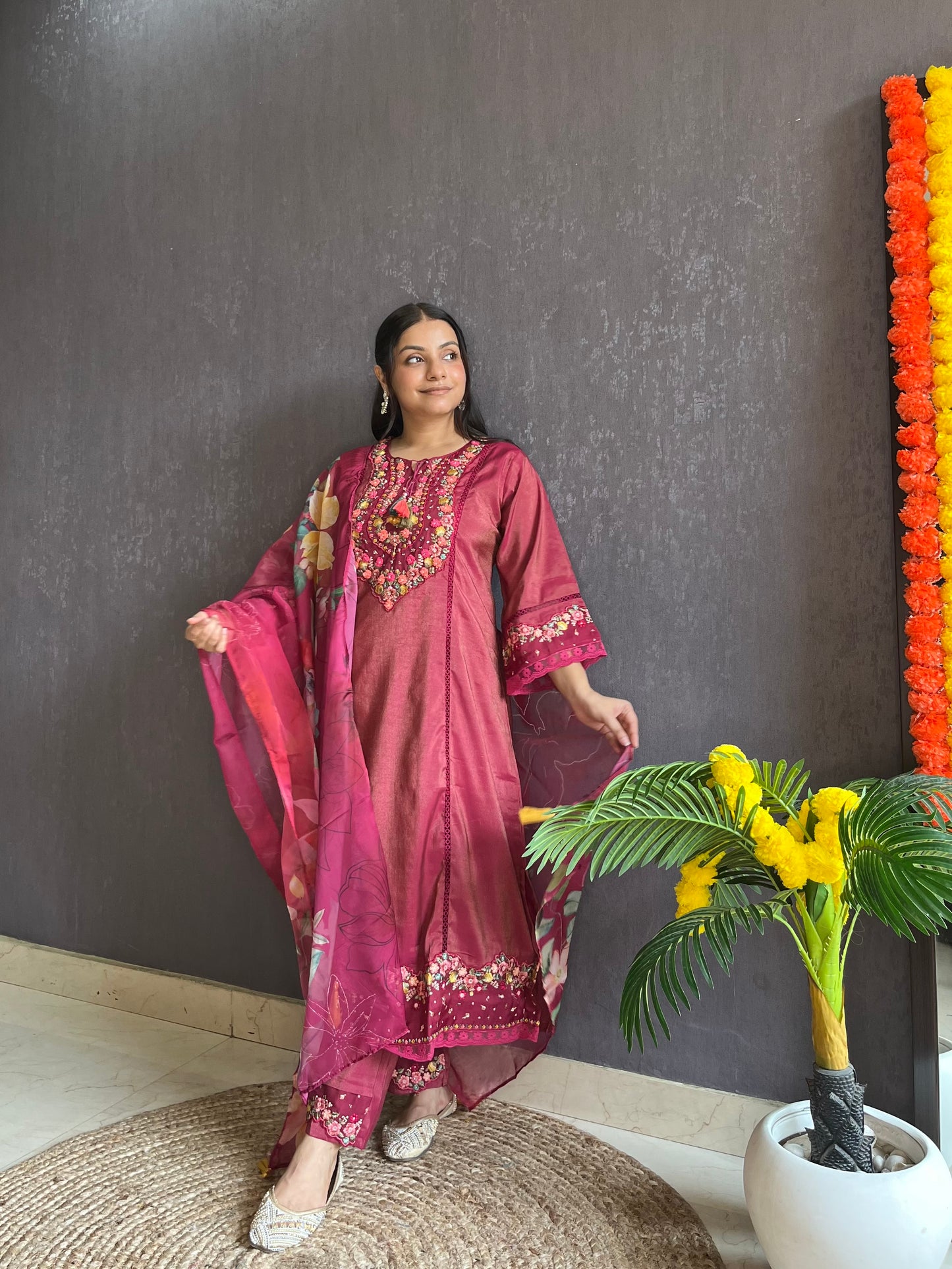 Aline Pakistani Handwork suit