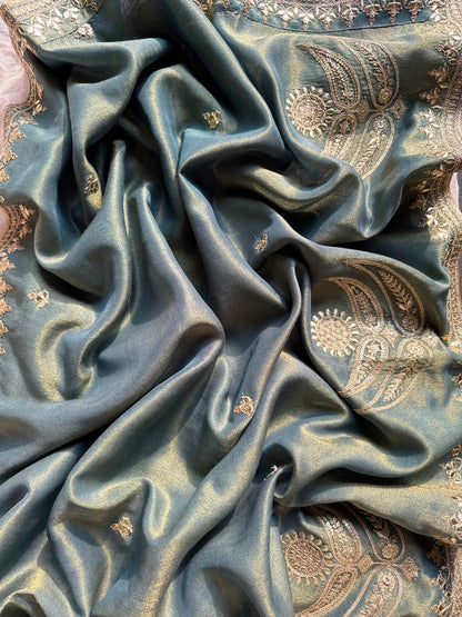 Luxurious Tissue silk suit
