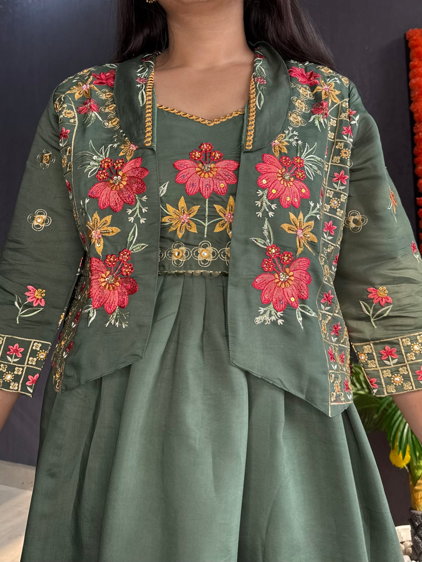 Designer Jacket set