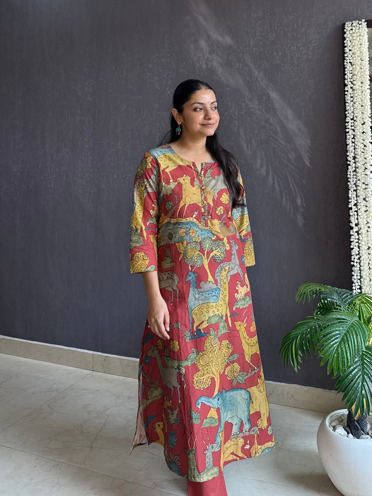 Cotton Kalamkari kurta set