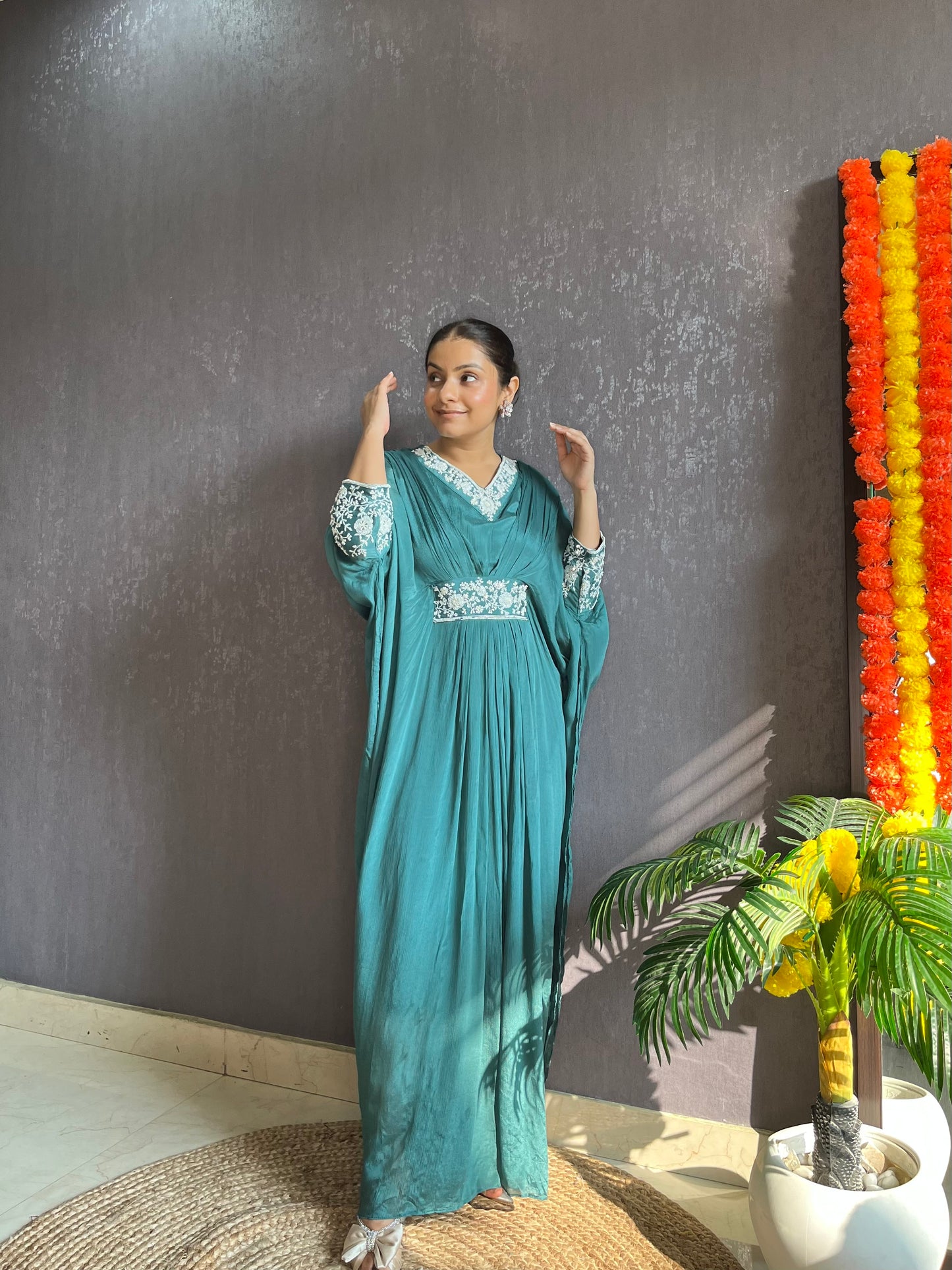 Luxurious kaftan dress