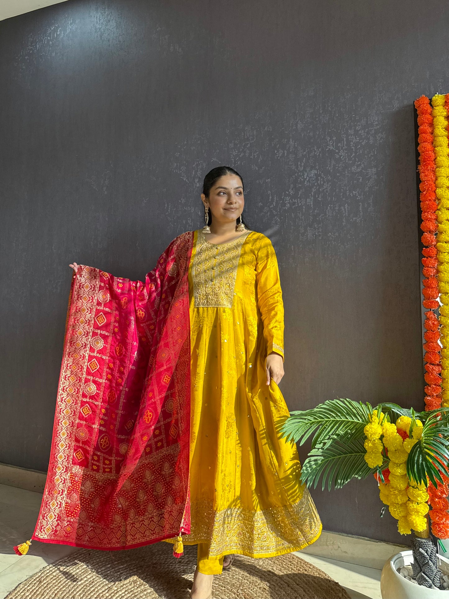 Gharchola Kalidaar Anarkali set