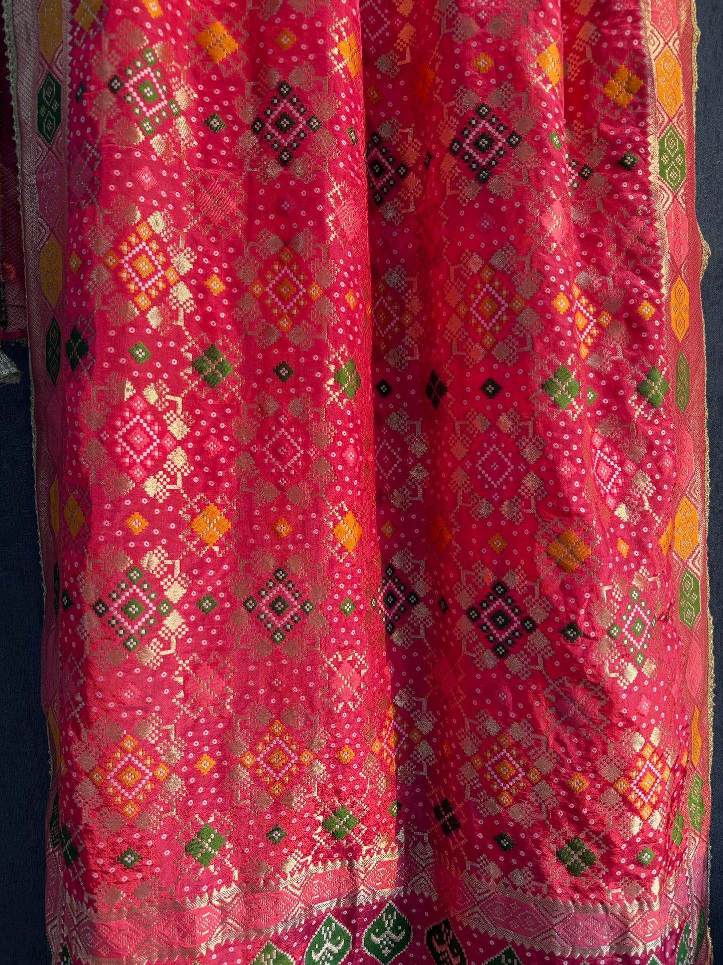 Luxurious patola kanjivaram silk suit