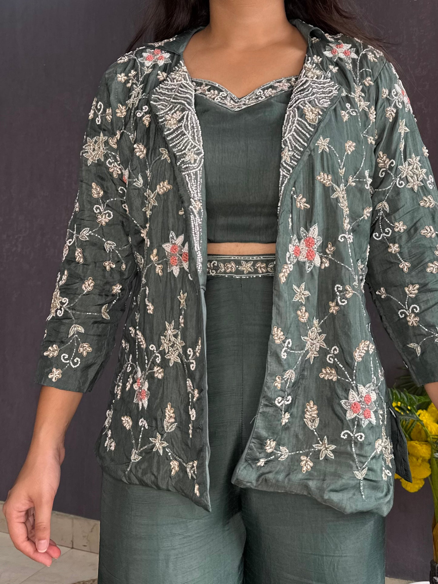Premium handwork jacket set