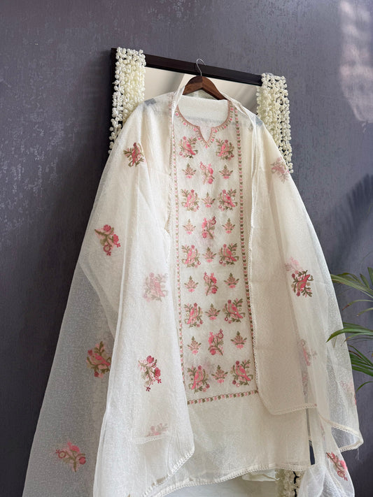 Kota doria aari work suits