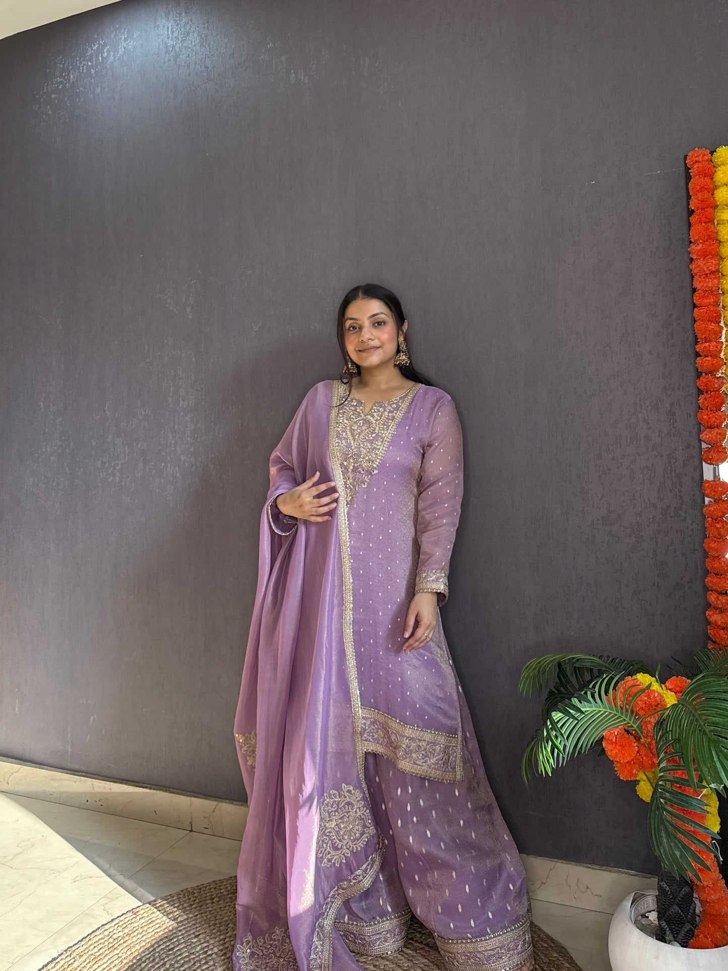 Luxurious Benarsi sharara set