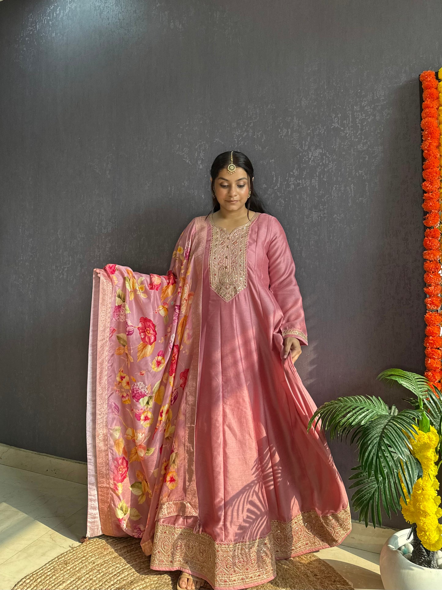 kalidaar Anarkali set