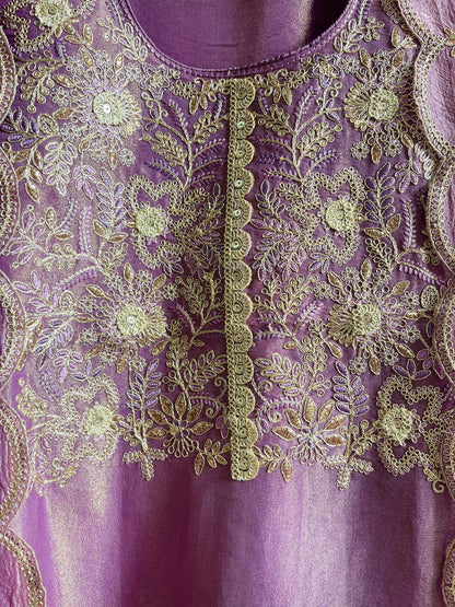 Luxurious Marori aari work suit