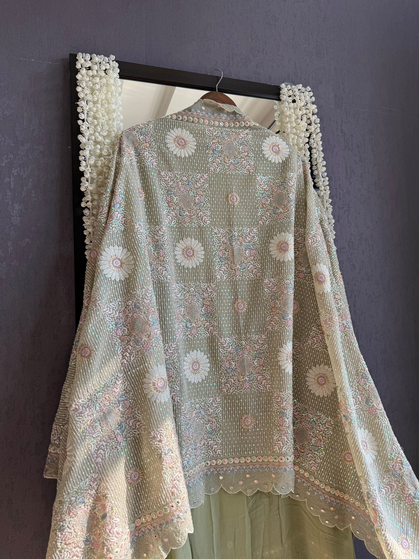 Lucknowi chikankari handwork suit