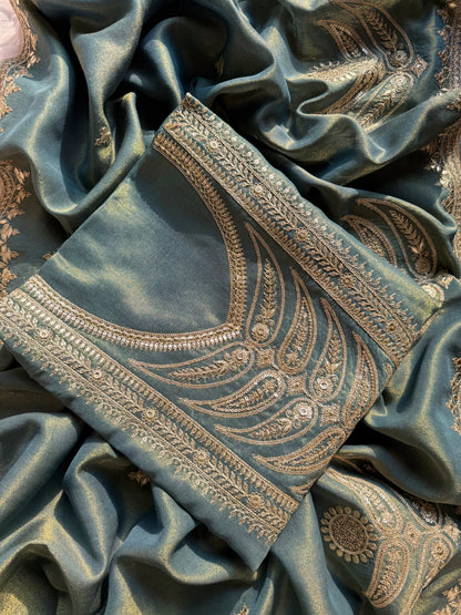 Luxurious Tissue silk suit