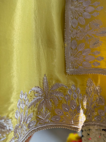Luxurious Aari work handwork suit