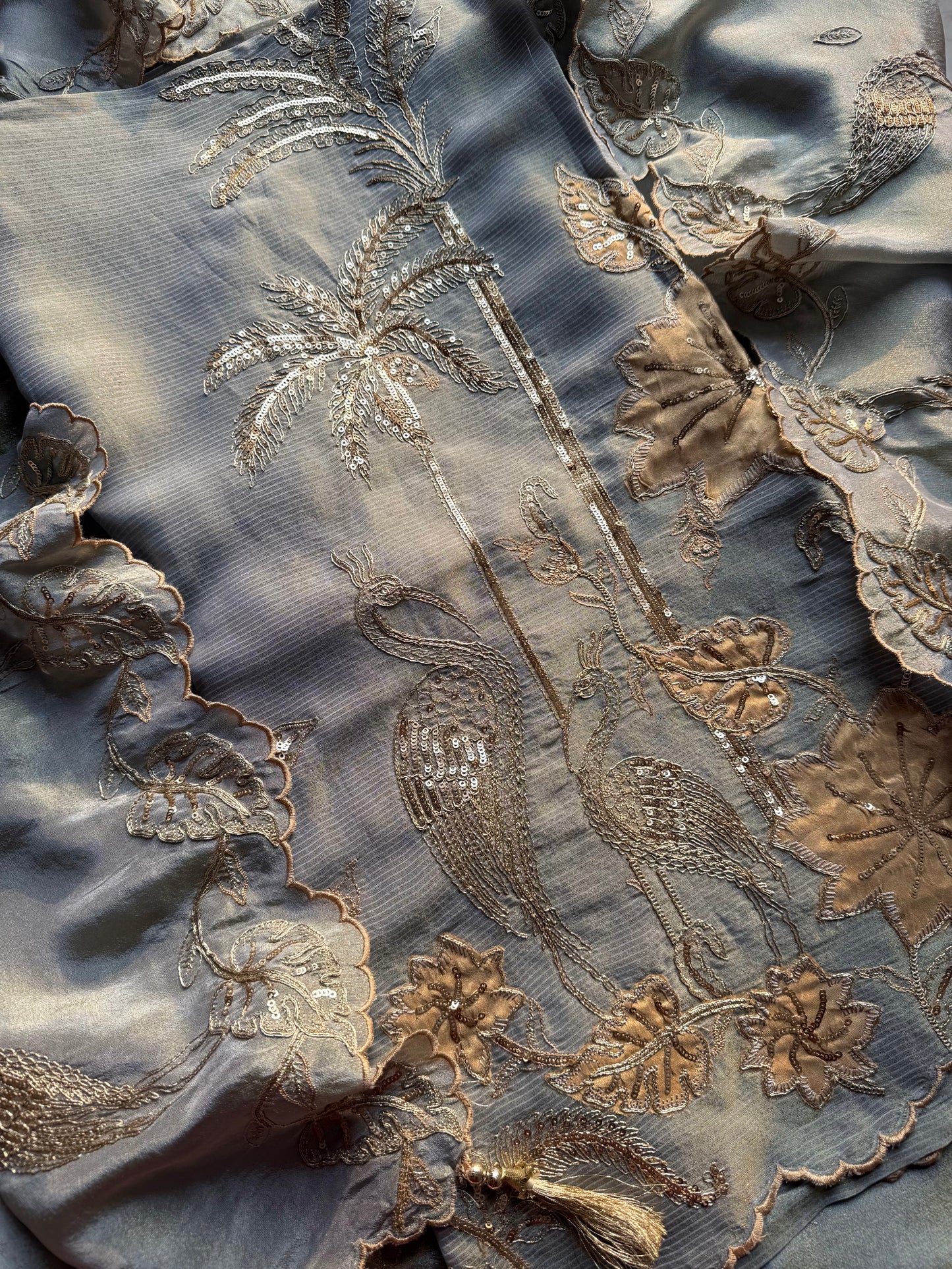 Luxurious Flamingos Handwork suits