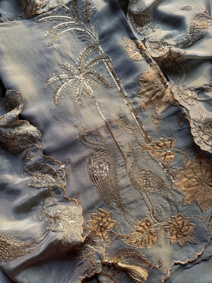 Luxurious Flamingos Handwork suits