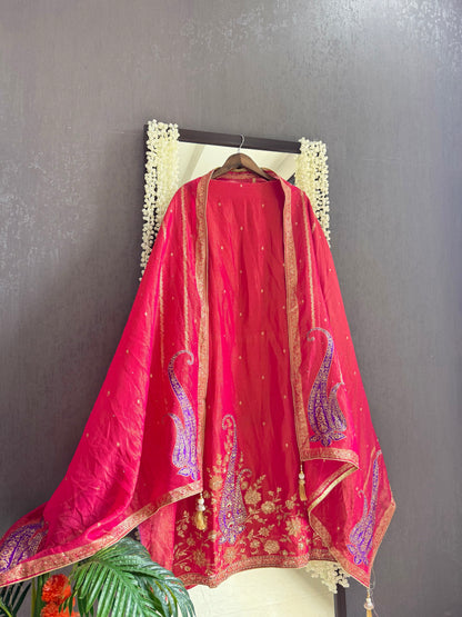 Benarsi zardozi suit