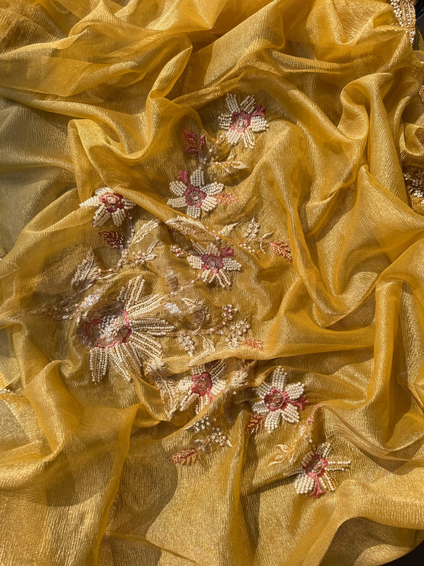 Premium Crush Tissue handwork suit