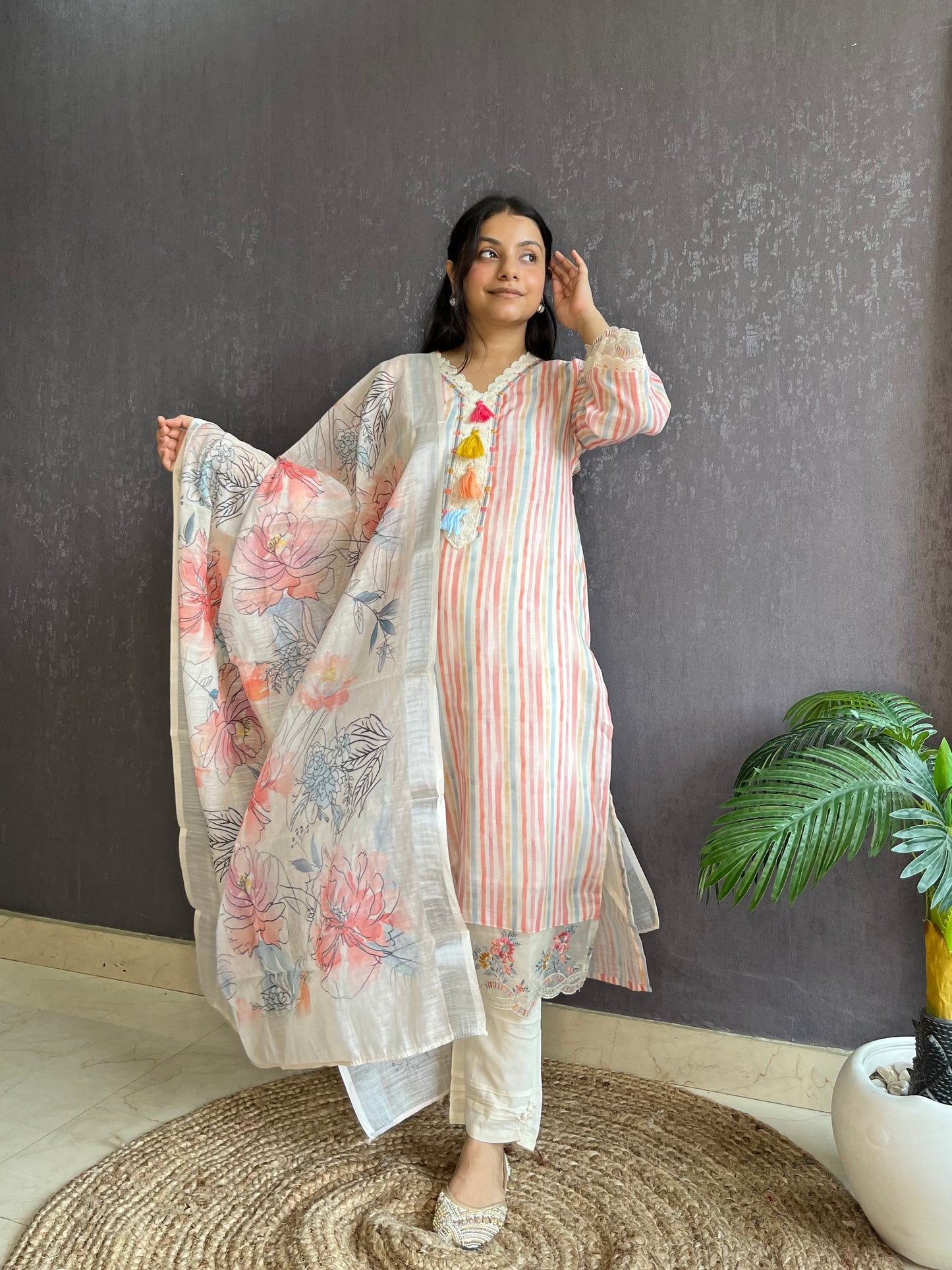Linen designer suits