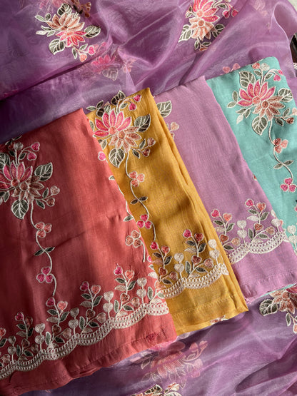 Hearts Aari work suit