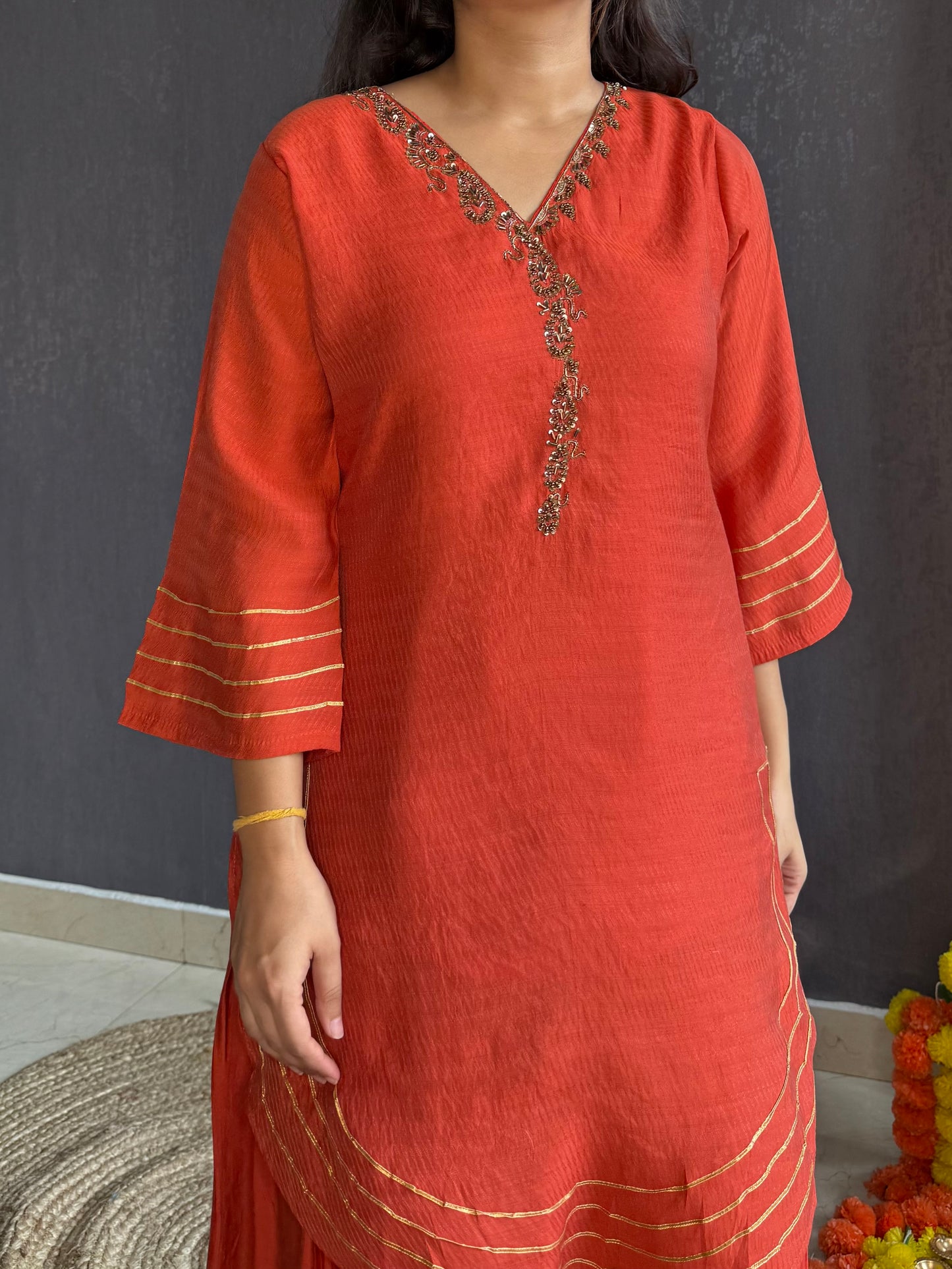 Festive farshi coord set