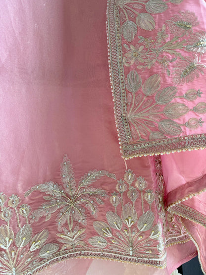 Luxurious Aari work handwork suit
