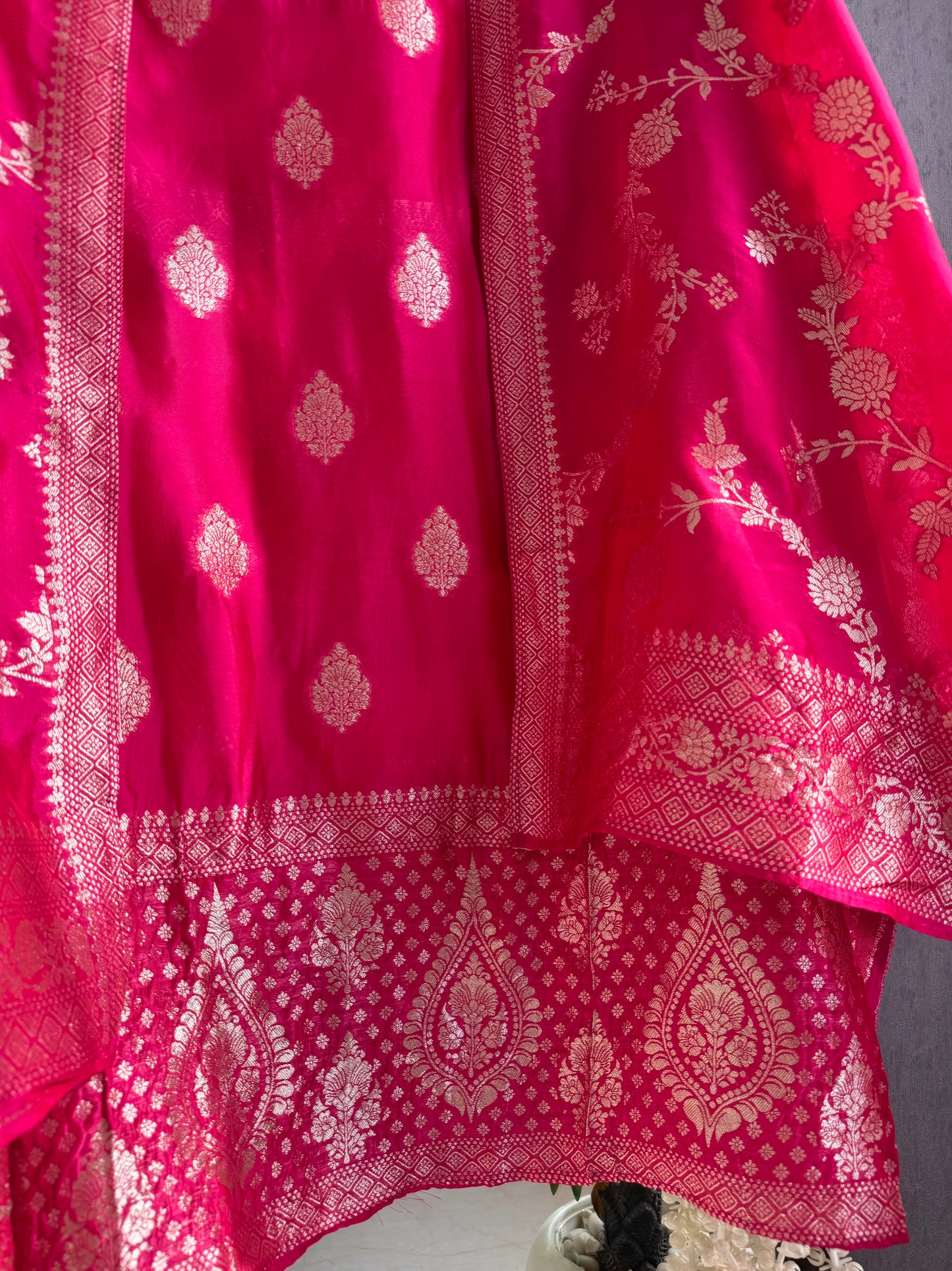 Resham Benarsi silk suit