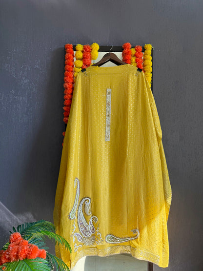 Luxurious handwork Tissue Benarsi silk suit