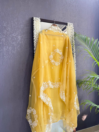 Parsi work florals Handwork suit