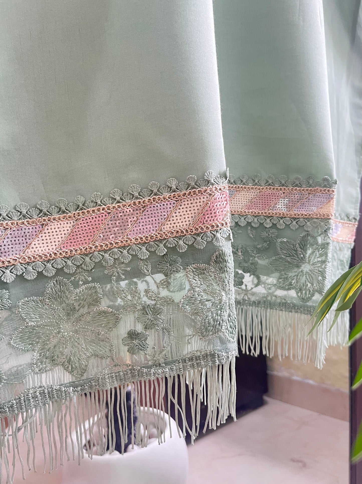 Modal sequins suits