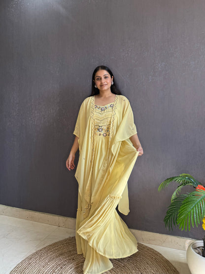 Cape Lehenga set