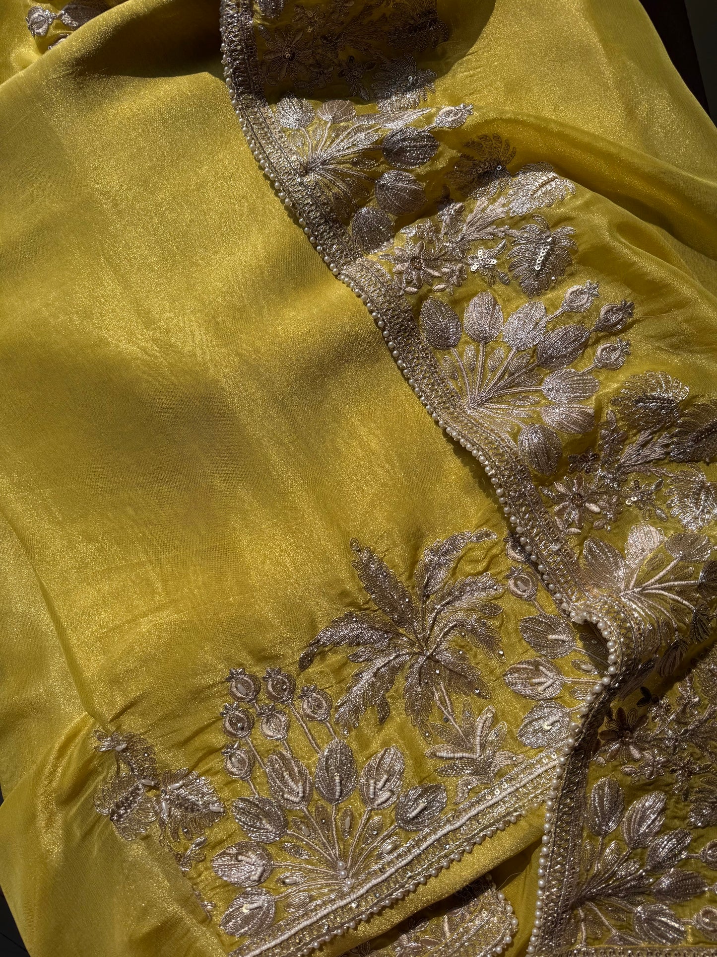 Luxurious Aari work handwork suit