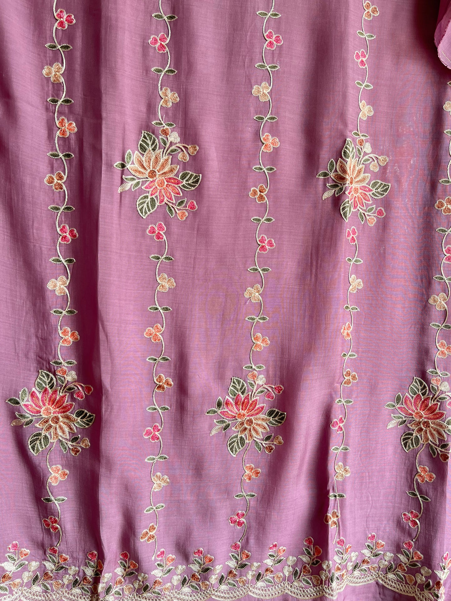 Hearts Aari work suit
